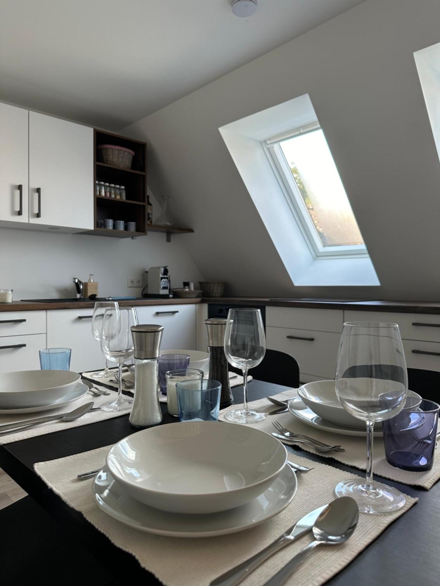 Exklusive Maisonette-Wohnung Am Rande Von Freiburg 美泽森 外观 照片